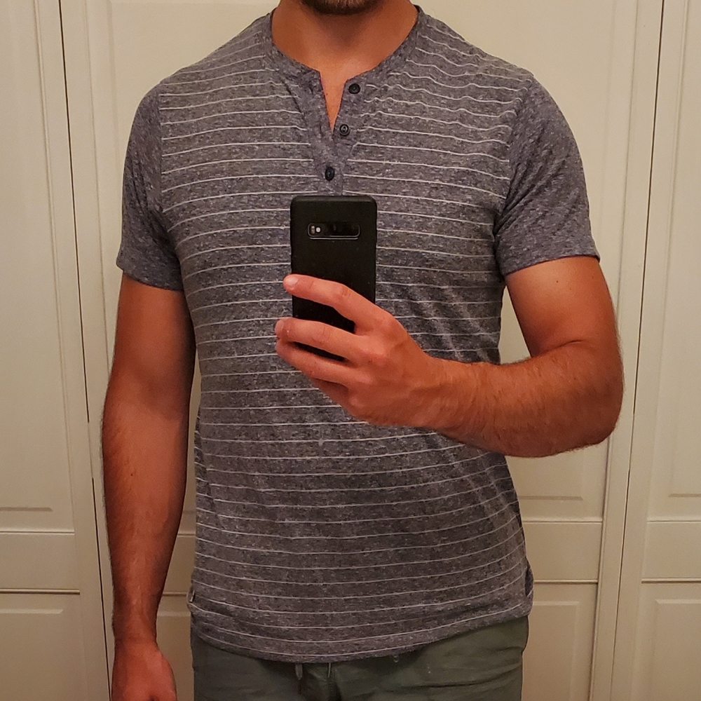 Two tees, one long sleeve